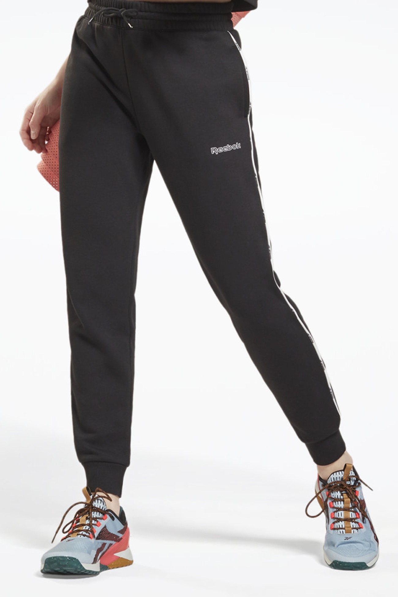 Брюки женские Reebok Piping Pack Jogger черные GV3302 изображение 2