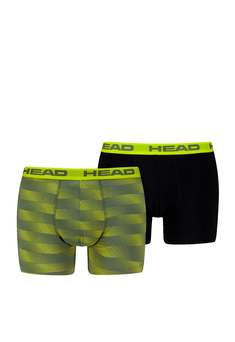 Труси чоловічі HEAD BW AOP BOXER 2P мультиколір 701226610001 изображение 2