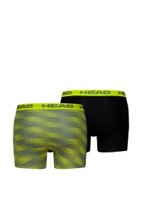 Труси чоловічі HEAD BW AOP BOXER 2P мультиколір 701226610001 изображение 3