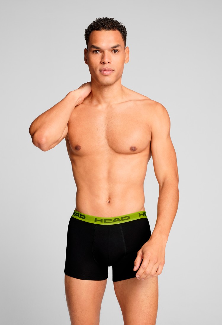Труси чоловічі HEAD BW AOP BOXER 2P мультиколір 701226610001 изображение 5