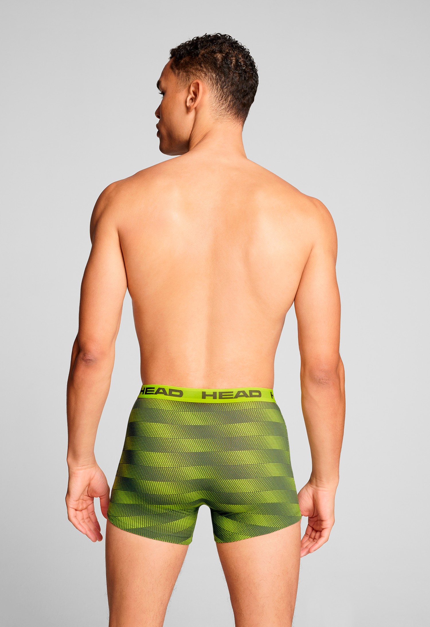 Боксеры мужские HEAD BW AOP BOXER 2P мультицвет 701226610001 изображение 6