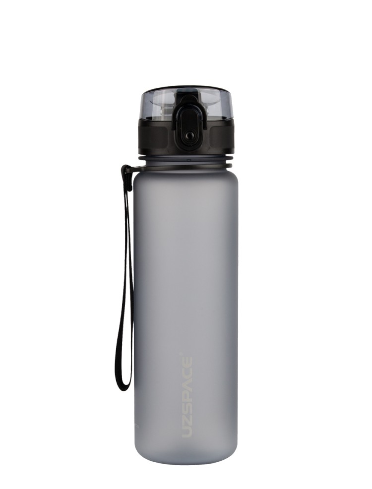 Бутылка для воды UZSPACE Frosted серая 3026-011 изображение 2