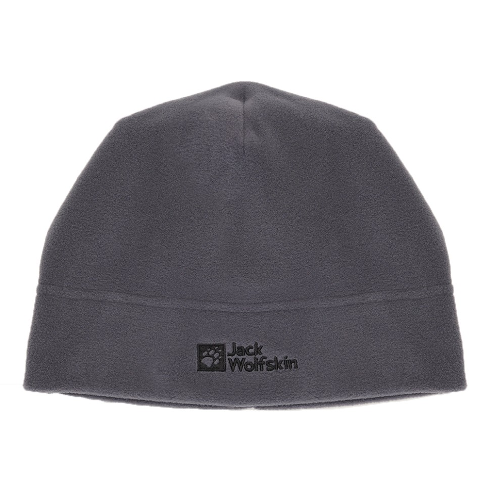 Шапка Jack Wolfskin REAL STUFF BEANIE сіра 1909852-6945 — фото 1