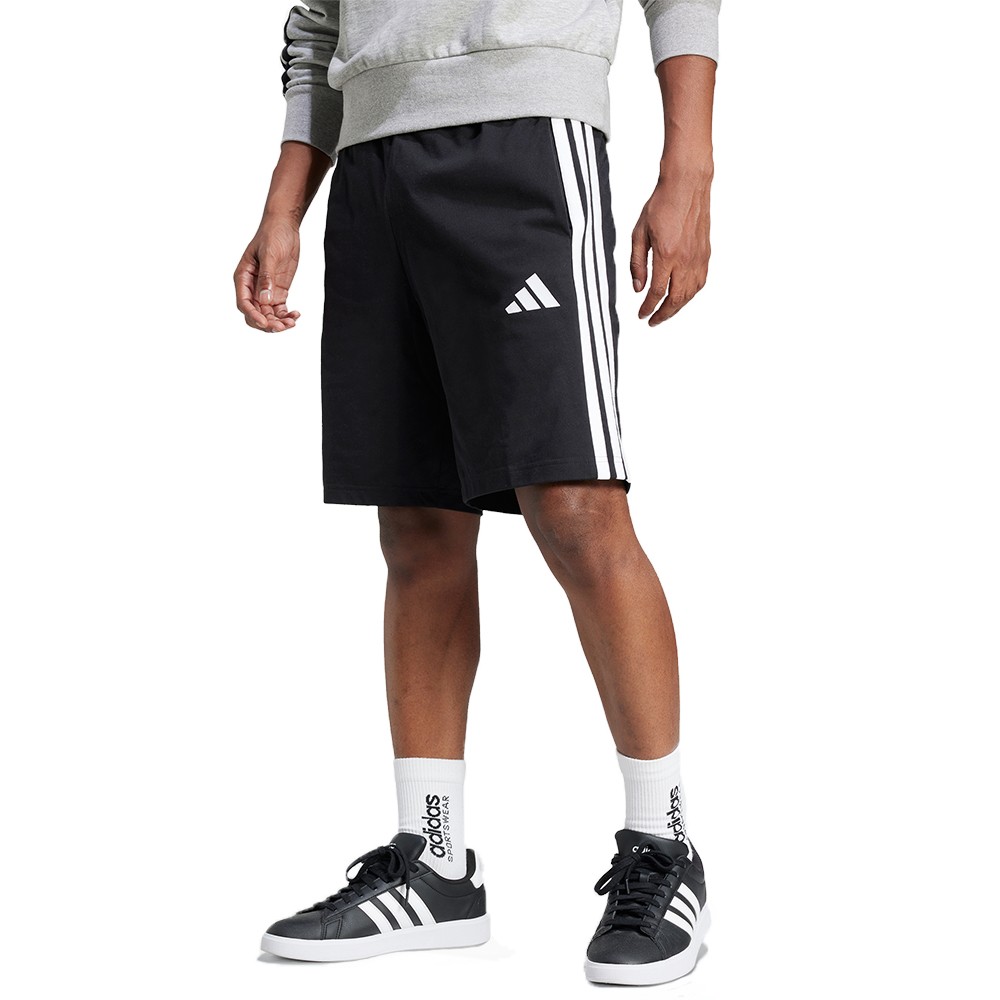 Шорты мужские Adidas M 3S SJ 10 SHO черные JE6405 изображение 1