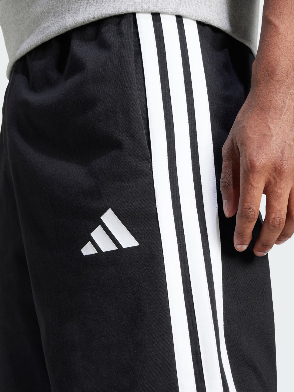 Шорти чоловічі Adidas M 3S SJ 10 SHO чорні JE6405 — фото 5