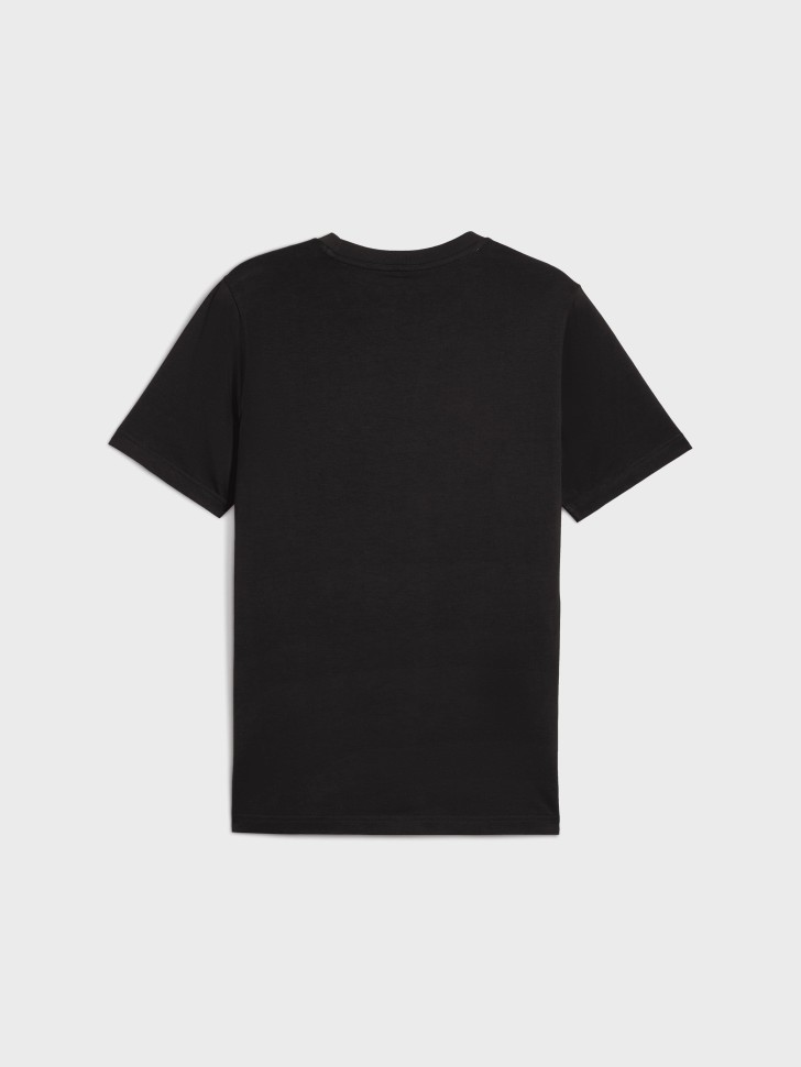 Футболка чоловіча Puma ESS Small Logo Tee чорна 68253801 изображение 3