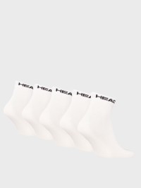 Шкарпетки унісекс HEAD ELEMENTS ALL SPORTS QUARTER 5P ECOM білі 701232769002 изображение 3