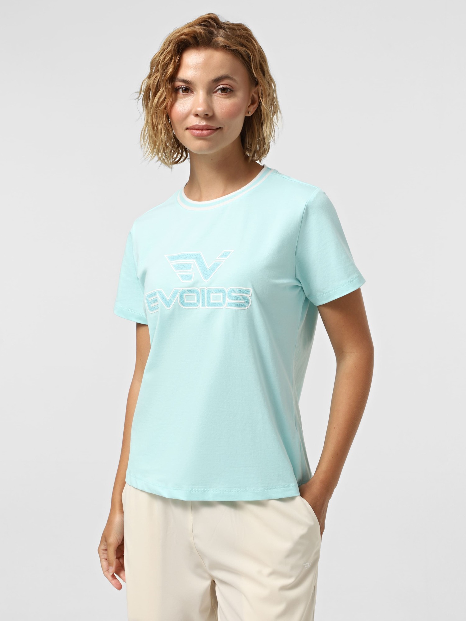 Футболка жіноча Evoids Coraline блакитна 552518-310  изображение 2