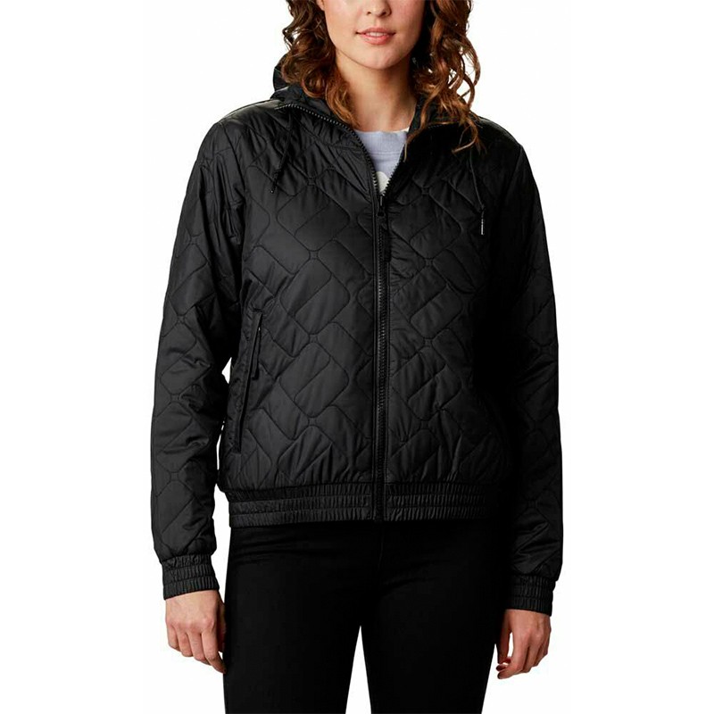 Куртка женская Columbia Sweet View™ Insulated Bomber черная 1910221-010 изображение 1