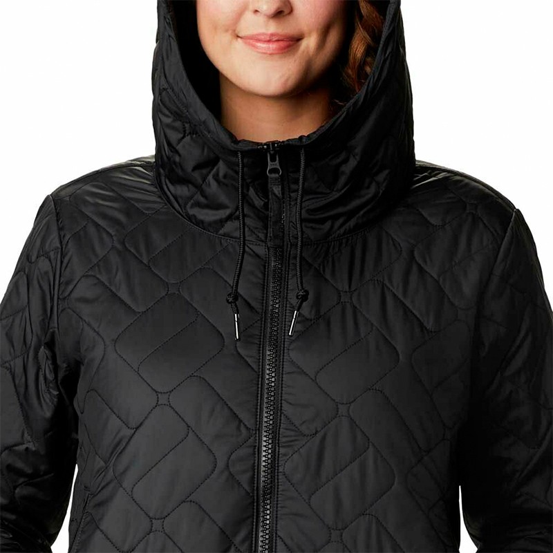 Куртка женская Columbia Sweet View™ Insulated Bomber черная 1910221-010 изображение 3