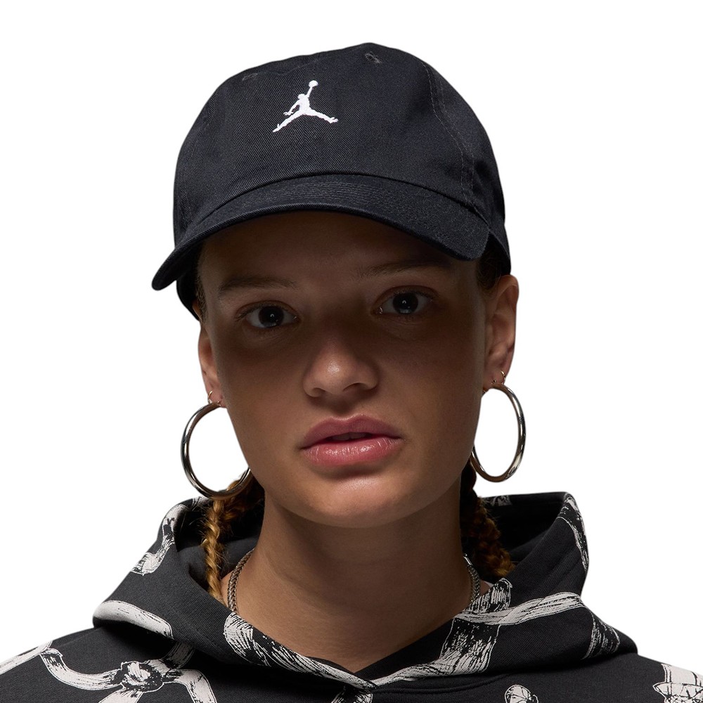 Бейсболка  Nike U J CLUB CAP US CB WSH JM черная HQ1963-010