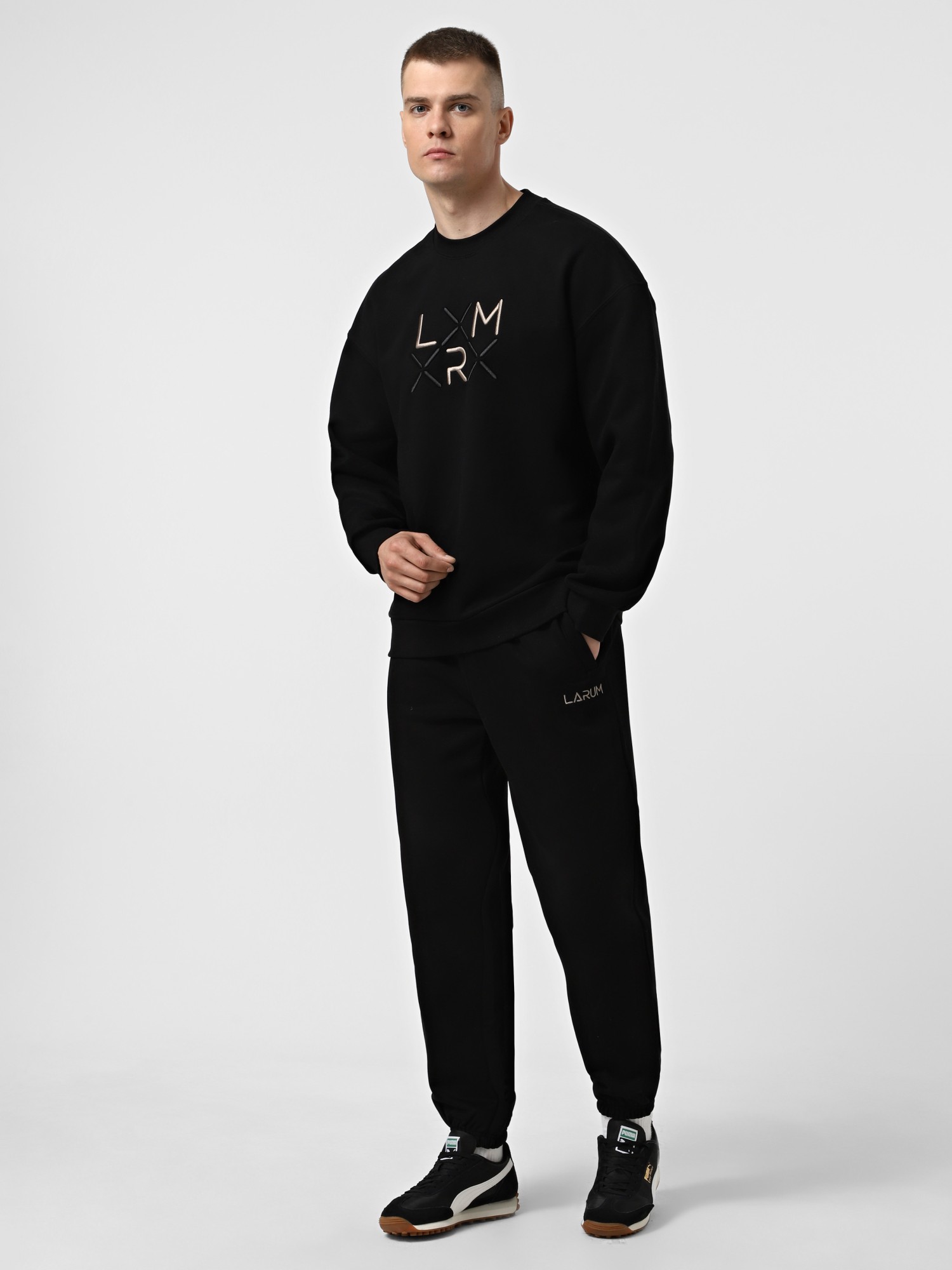 Штани чоловічі Larum Sirius чорні 652502-010 изображение 6