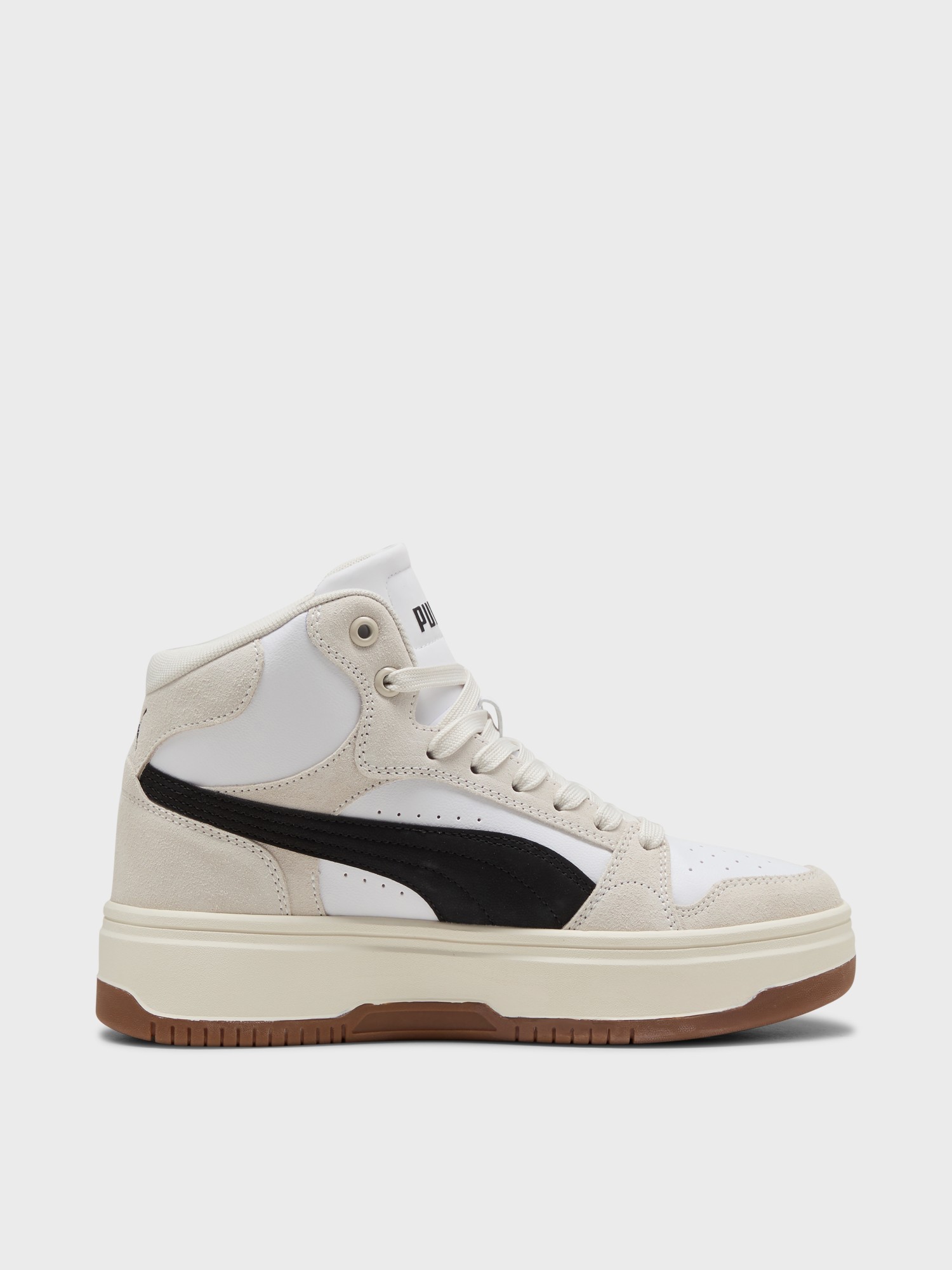 Кроссовки женские Puma Rebound Femme Mid SD молочные 40259501 изображение 2