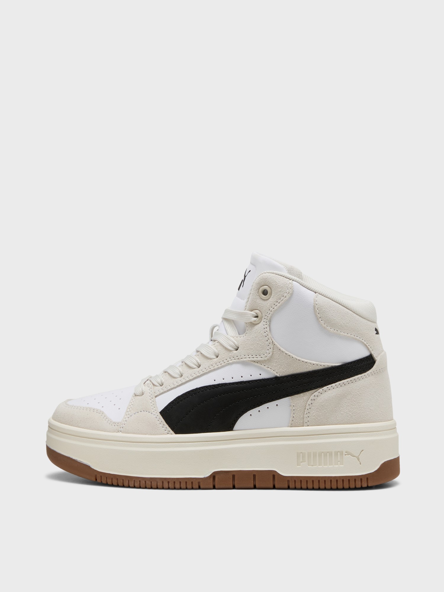 Кроссовки женские Puma Rebound Femme Mid SD молочные 40259501 изображение 3