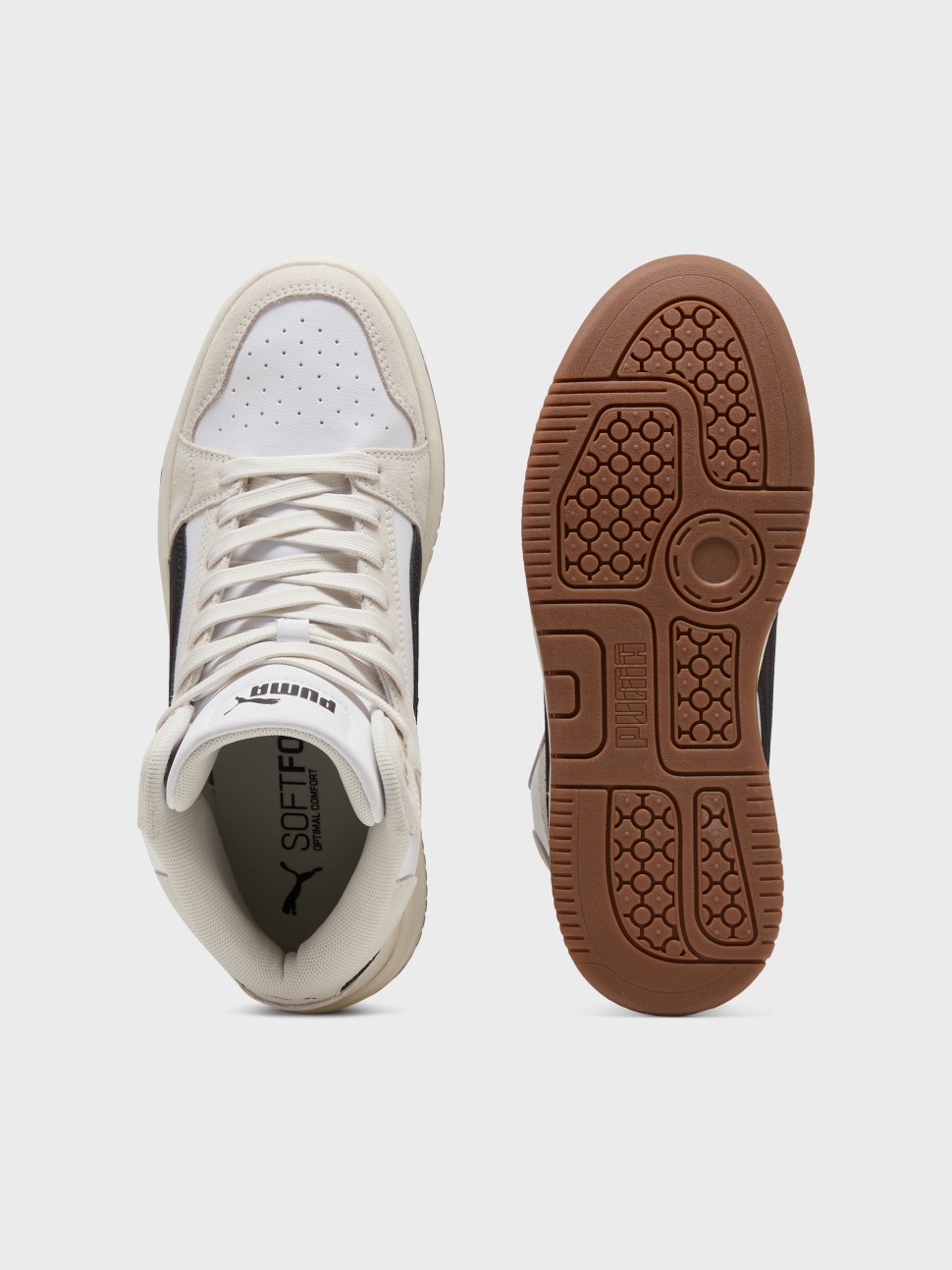 Кроссовки женские Puma Rebound Femme Mid SD молочные 40259501 — фото 7 — Sport City Кроссовки женские Puma Rebound Femme Mid SD молочные 40259501 — фото 7