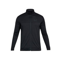 Толстовка мужская Under Armour Ua Sportstyle Pique Trck Jkt черная 1313204-001 изображение 1