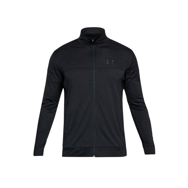 Толстовка мужская Under Armour Ua Sportstyle Pique Trck Jkt черная 1313204-001 изображение 1