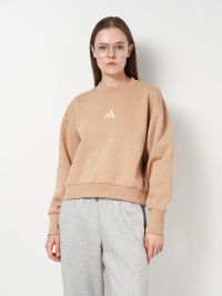 Толстовка жіноча Adidas W ALL SZN SWT мокко JV7256 изображение 2