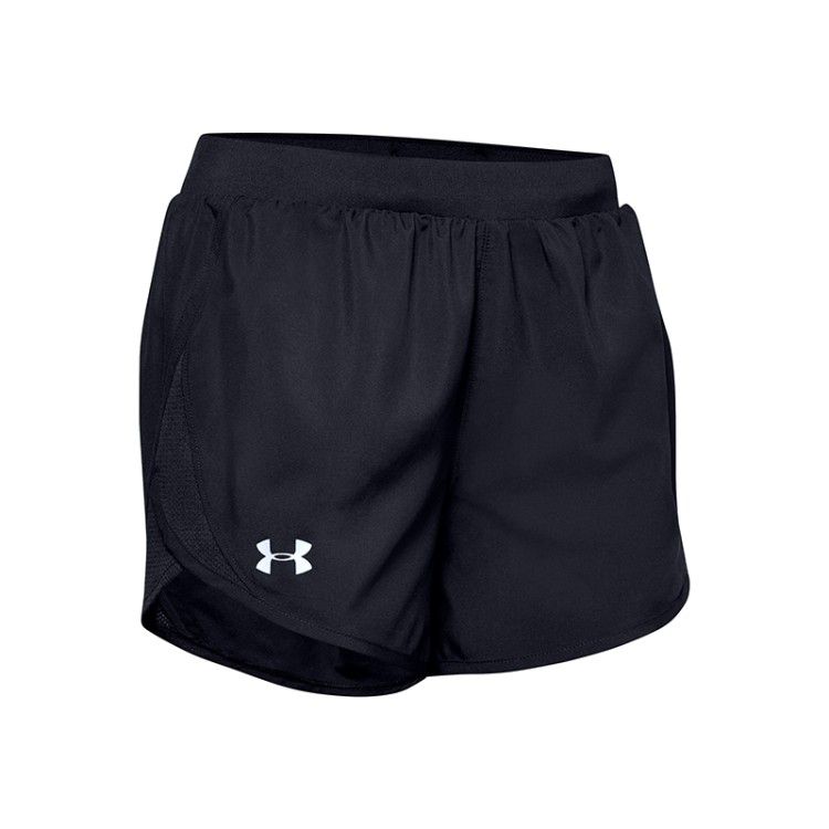 Шорти жіночі Under Armour W Ua Fly By 2.0 Short чорний 1350196-001 изображение 1