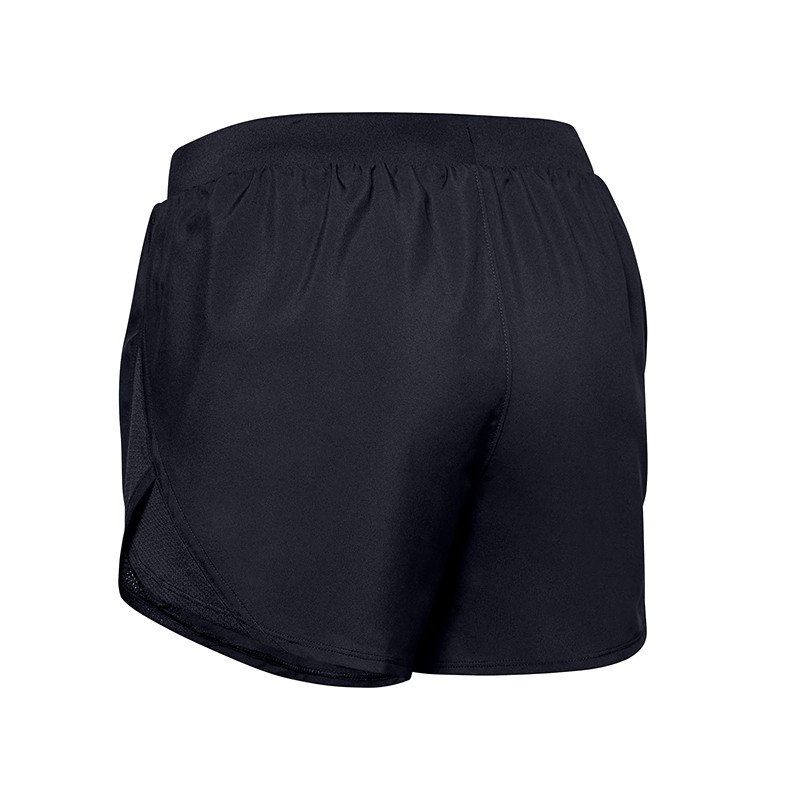 Шорты  женские Under Armour Ua Fly By 2.0 Short черные 1350196-001 изображение 2