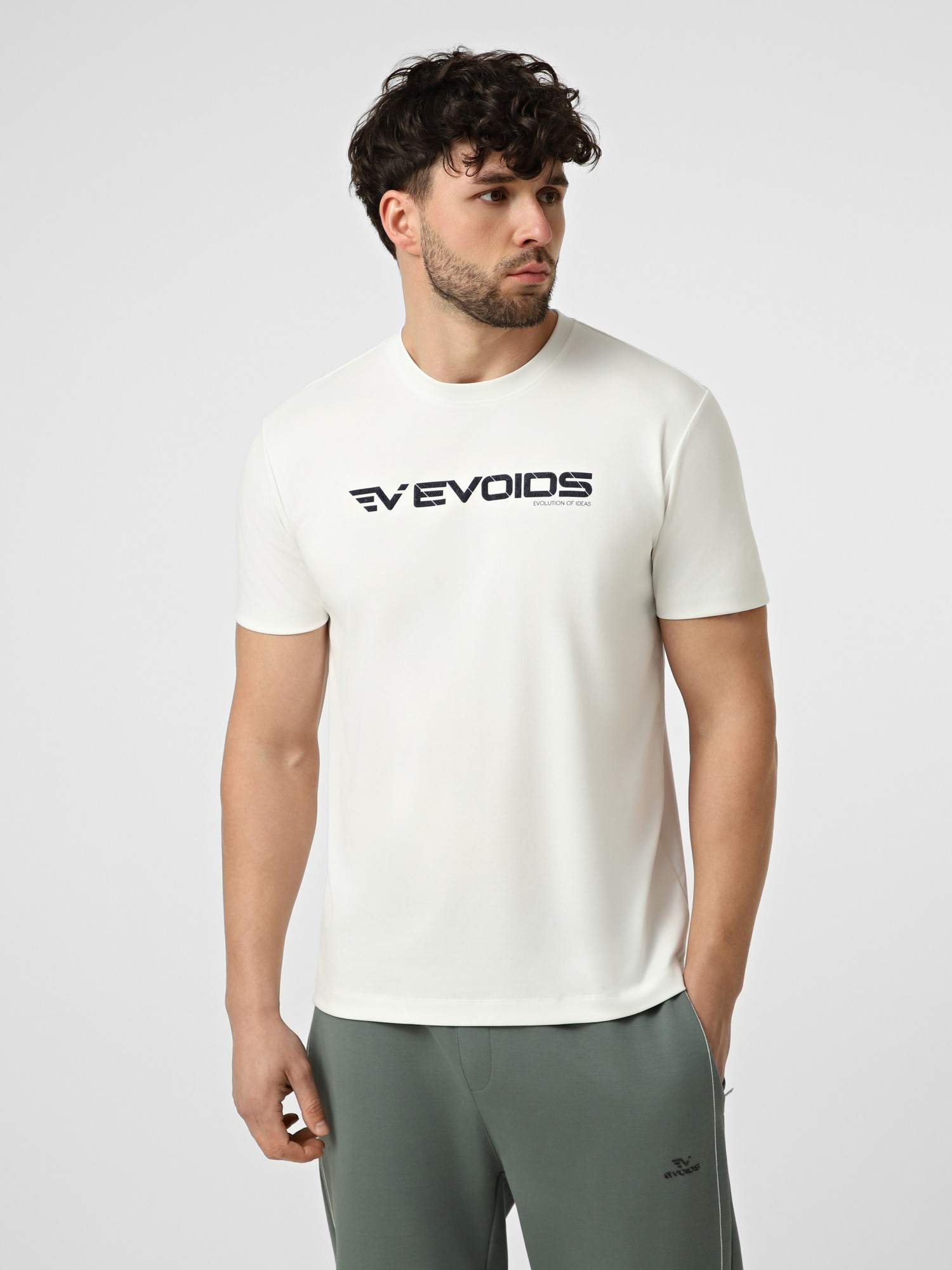Футболка чоловіча Evoids Vail біла 622608-100 изображение 2