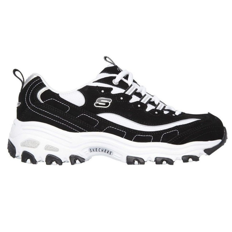 Кросівки жіночі Skechers D'lites Biggest Fan чорні 11930 BKW — фото 1