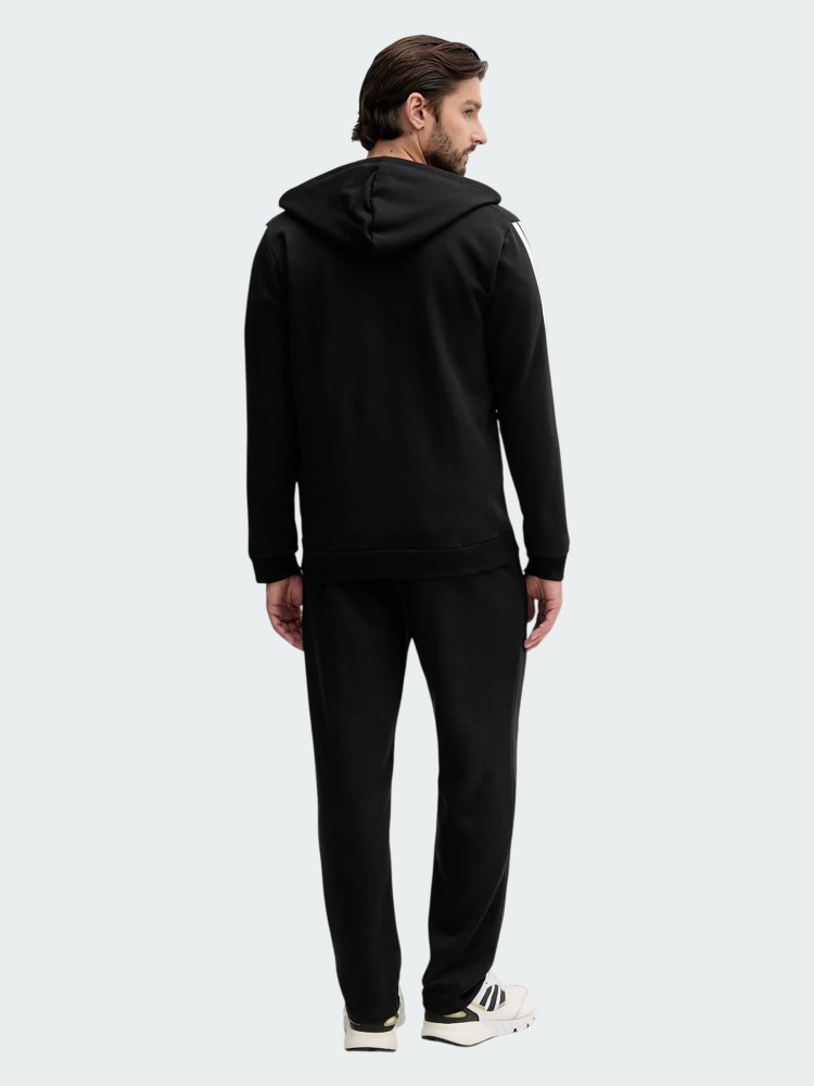 Костюм мужской Adidas M 3S FL HD TS черный JL8599 изображение 3