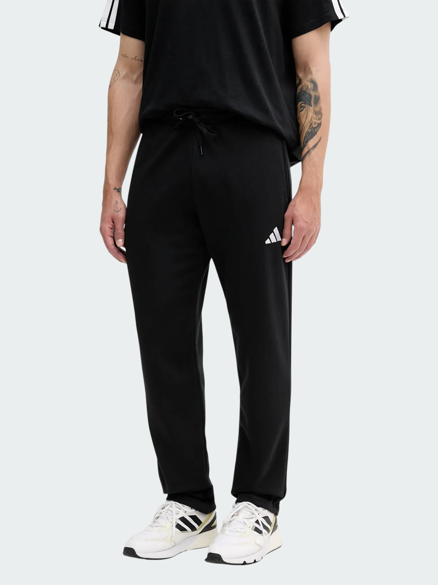 Костюм мужской Adidas M 3S FL HD TS черный JL8599 изображение 5