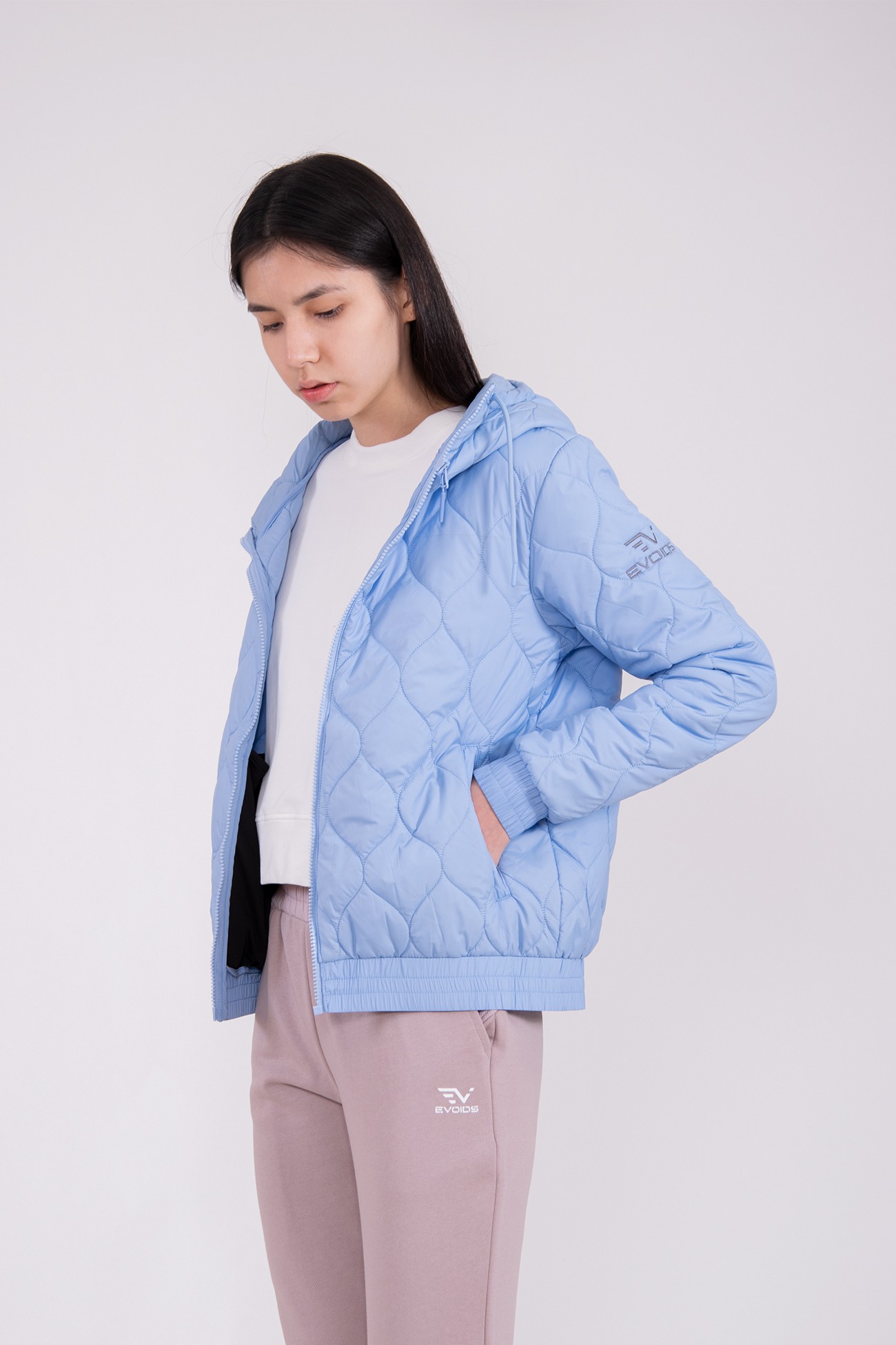 Куртка женская Evoids Charlotte голубая 112101-400 изображение 4