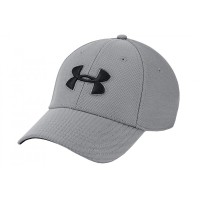 Бейсболка Under Armour Men's Blitzing 3.0 серая 1305036-040 изображение 1