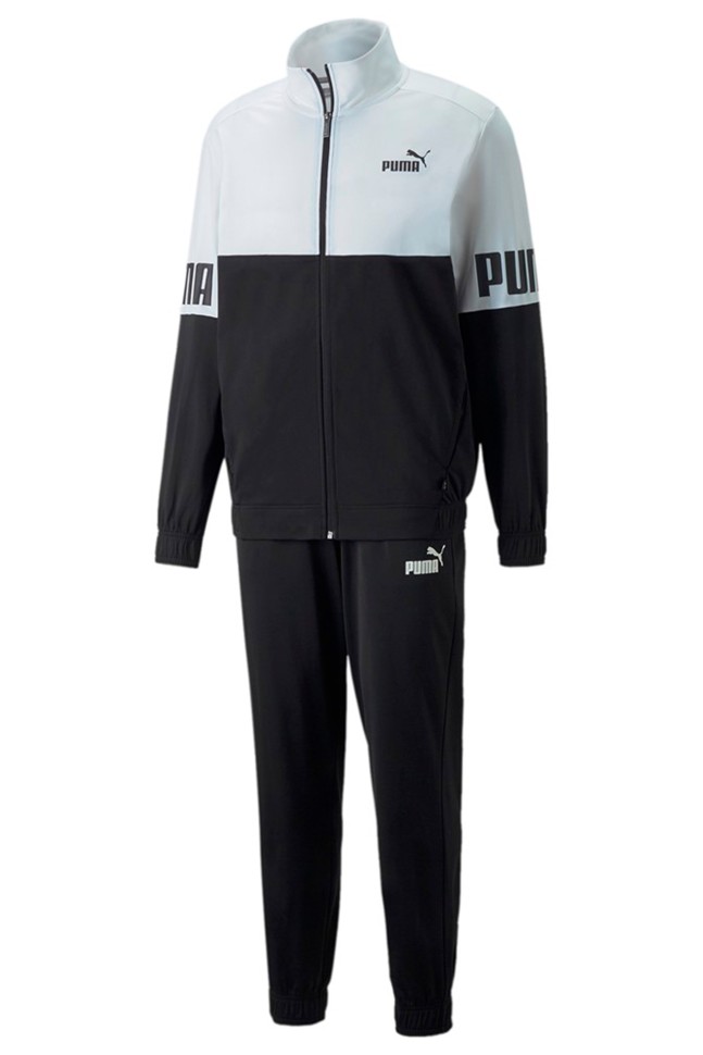 Костюм мужская Puma Power Colorblock Poly Suit черный 84810801 изображение 5