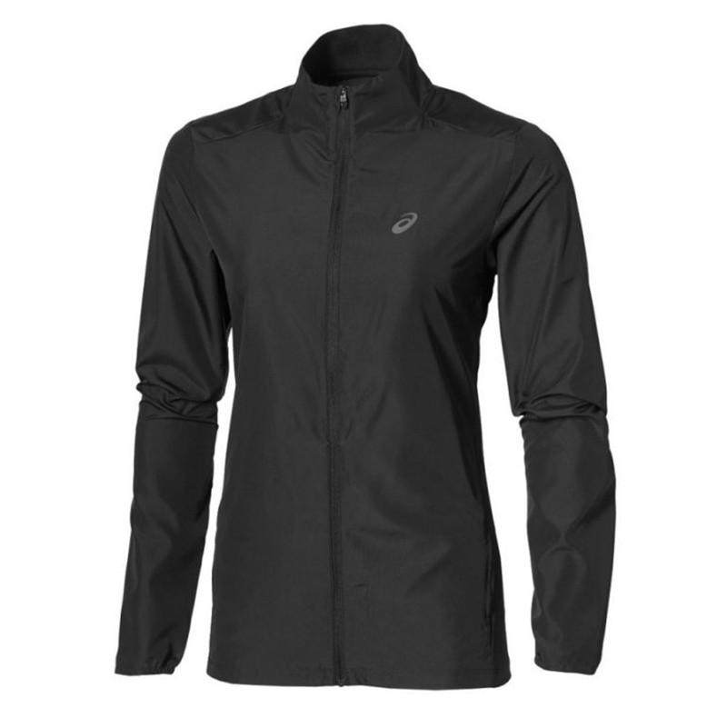 Ветровка женская Asics Jacket Black черная 134110-0904 — фото 1