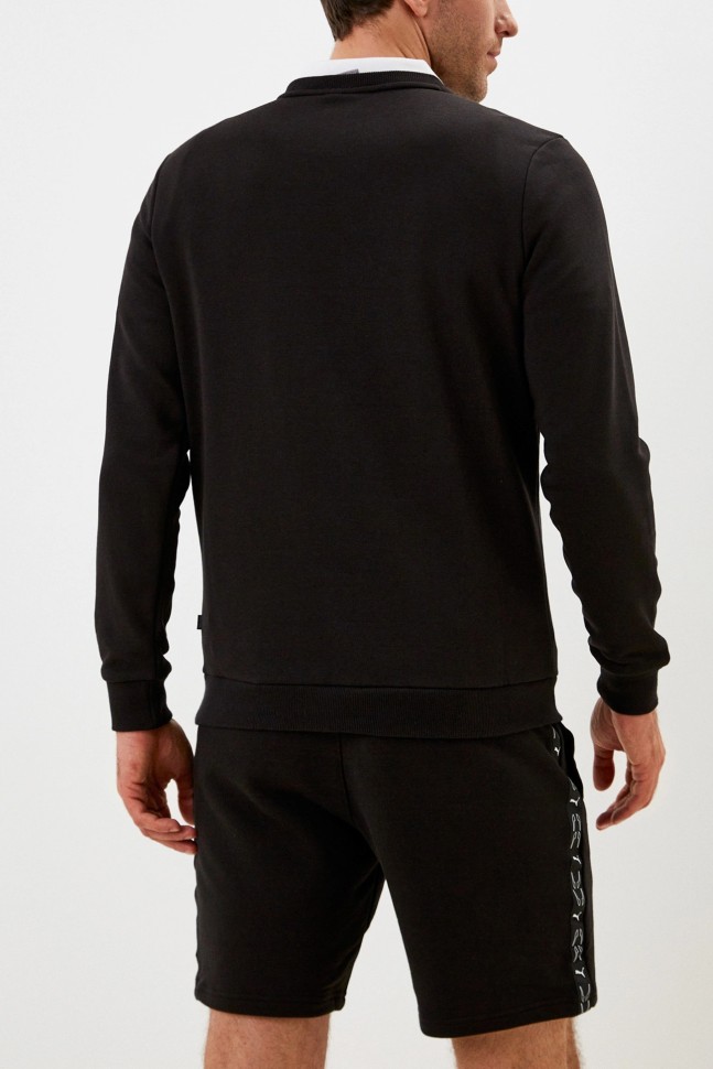 Толстовка мужская Puma Ess Puma Crew Sweat Tr черная 84723101 изображение 4