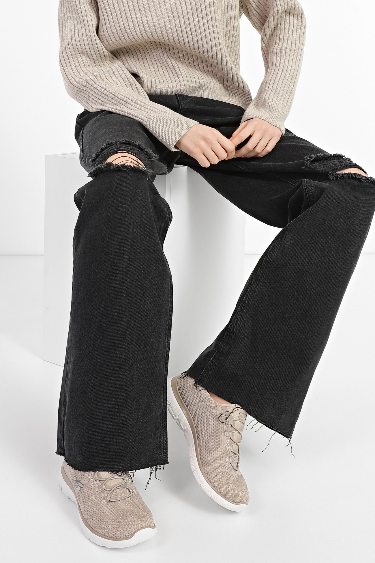 Кроссовки женские Skechers Summits бежевые 149204 TPE изображение 6