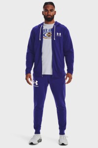 Штани чоловічі Under Armour UA RIVAL TERRY JOGGER сині 1361642-468 изображение 3