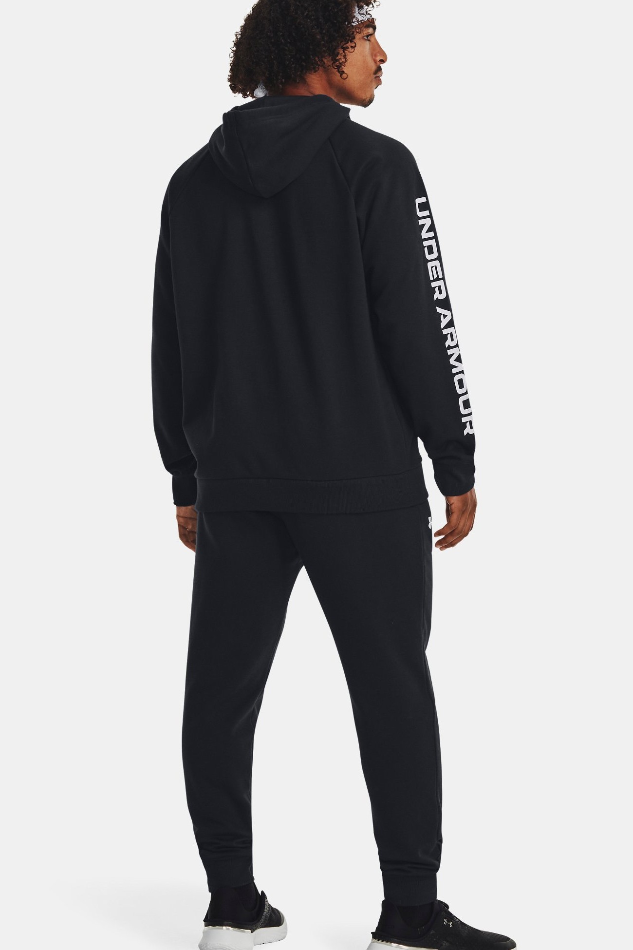 Костюм чоловічий Under Armour UA Rival Fleece Suit чорний 1379768-001 изображение 3