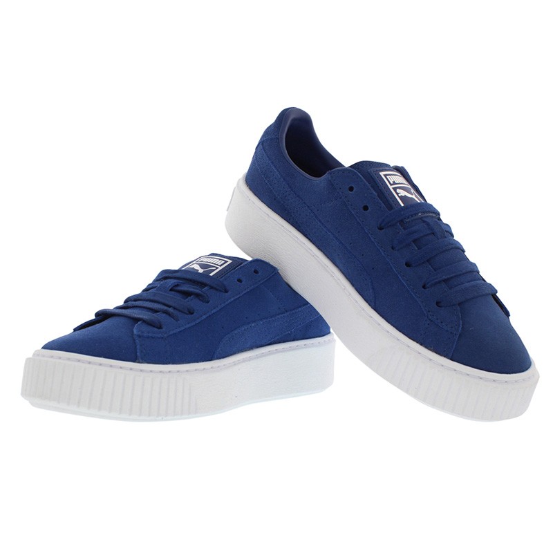 Кеды женские Puma Suede Creeper Core Peacoat синие 36222302 — фото 2 — Sport City Кеды женские Puma Suede Creeper Core Peacoat синие 36222302 — фото 2