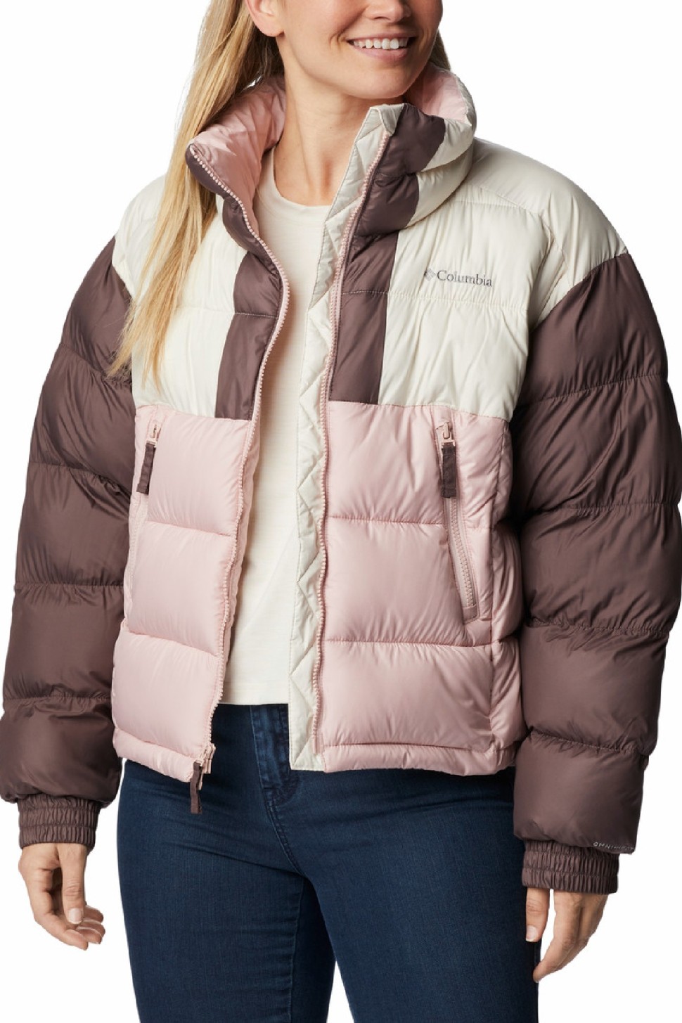 Куртка жіноча Columbia Pike Lake™ II Cropped Jacket рожева 2051361-626 — фото 7