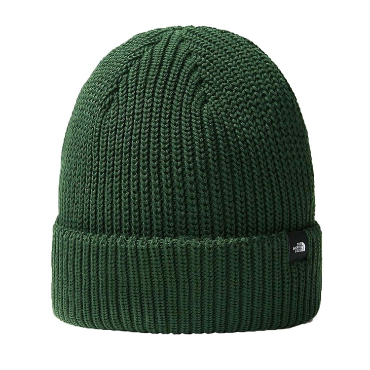 Шапка  The North Face FISHERMAN BEANIE зеленая NF0A55JGI0P1 изображение 1