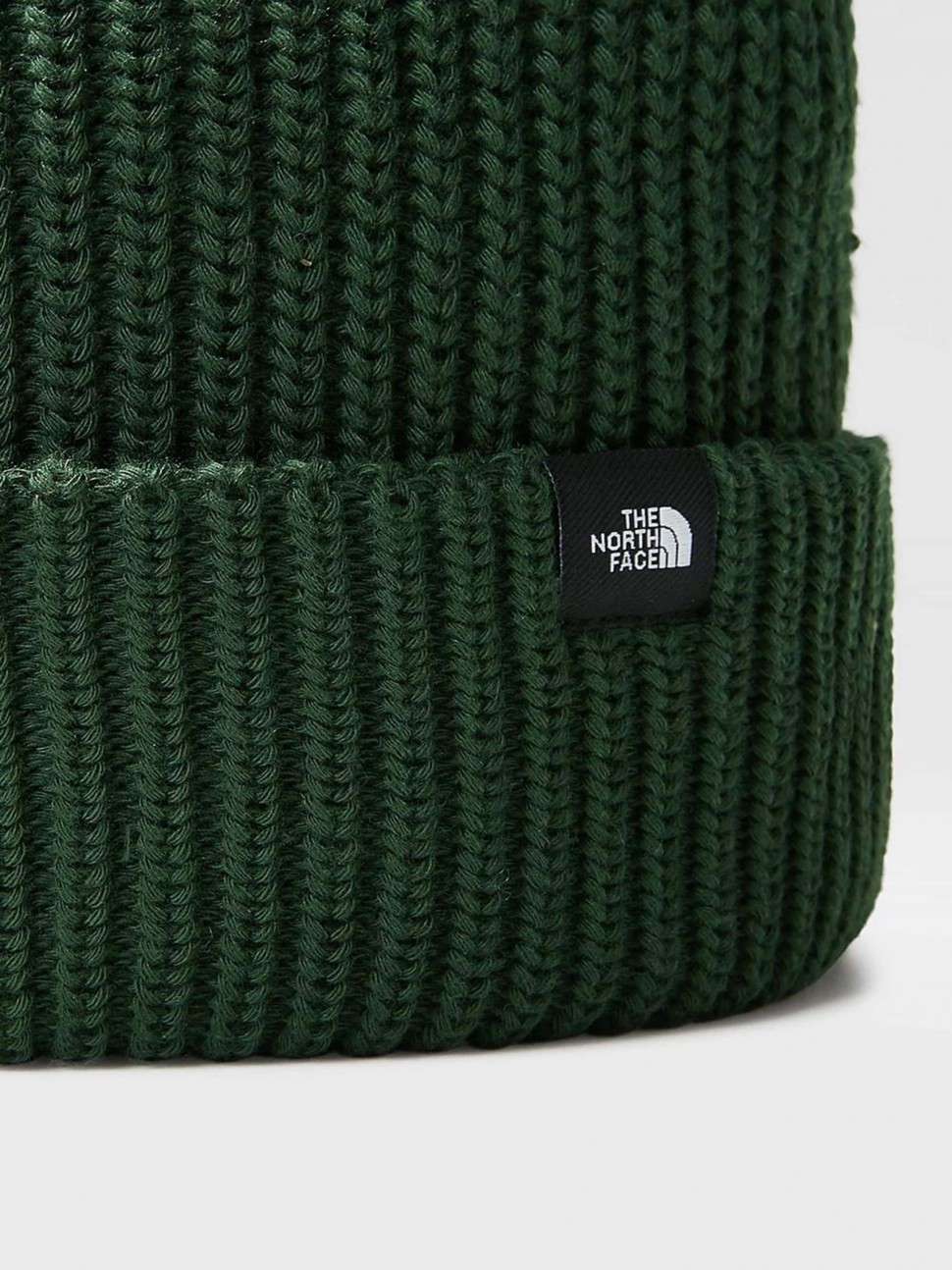 Шапка  The North Face FISHERMAN BEANIE зелена NF0A55JGI0P1 — фото 3