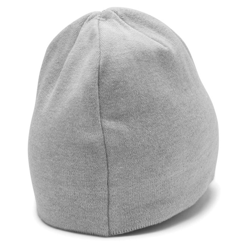 Шапка Puma ESS Big Cat Beanie серая 5292563 изображение 2