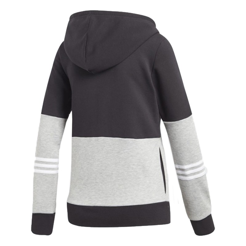 Костюм женский Adidas Cotton Energize серый DX0767 — фото 3