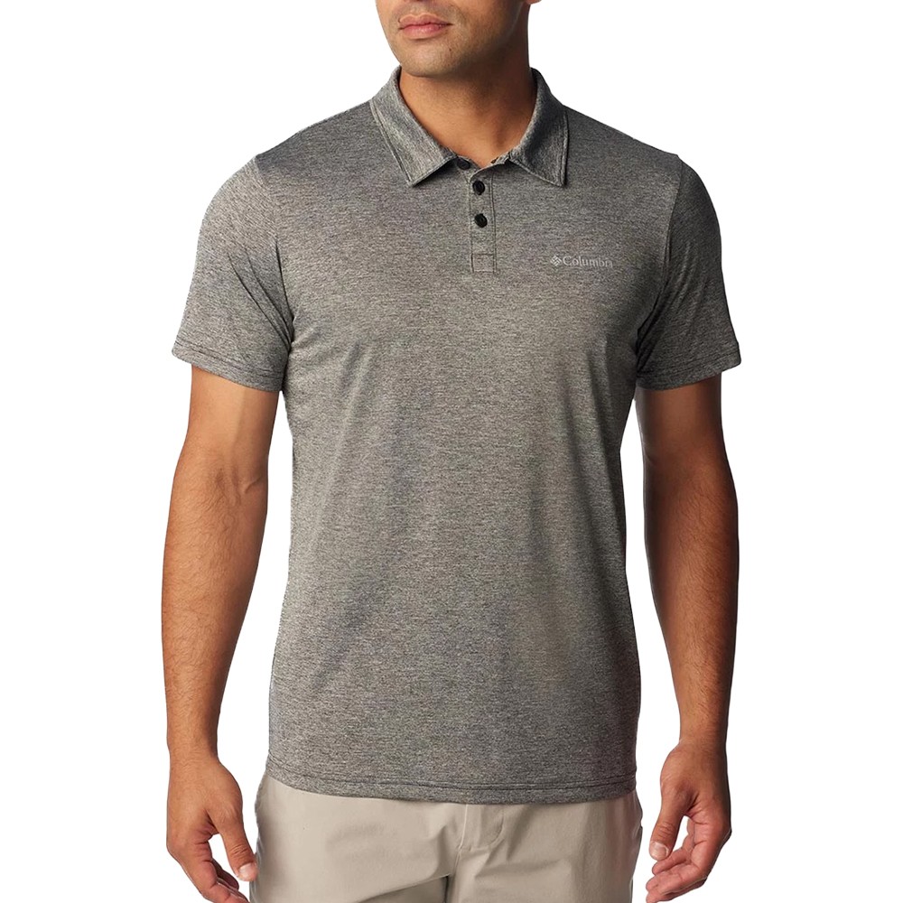 Поло мужское Columbia HIKE™ POLO черное 1990401-011