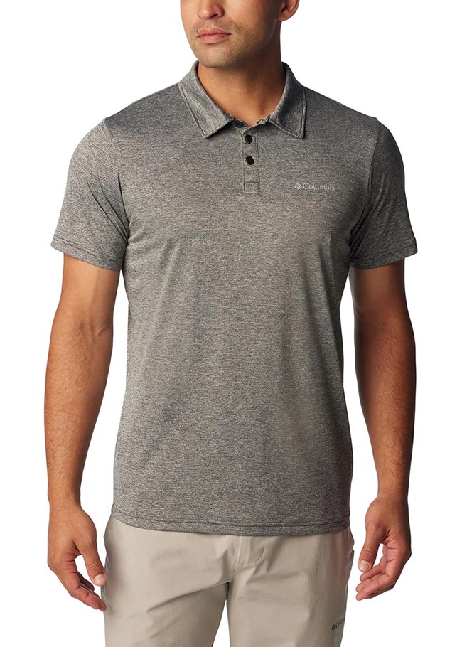 Поло мужское Columbia HIKE™ POLO черное 1990401-011 изображение 2