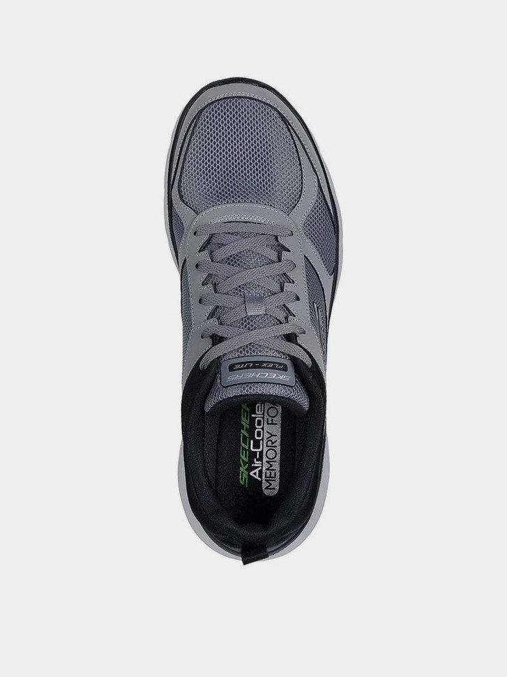 Кросівки чоловічі Skechers FLEX ADVANTAGE 5.0 сірі 232821 CCBK изображение 4