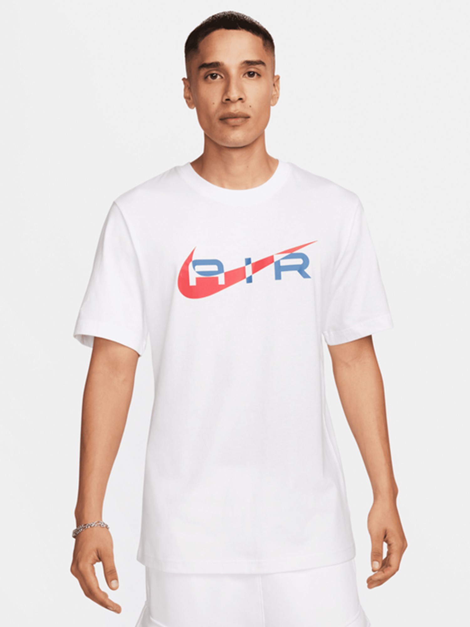 Футболка чоловіча Nike M NSW SW AIR GRAPHIC TEE біла FN7704-101 изображение 2