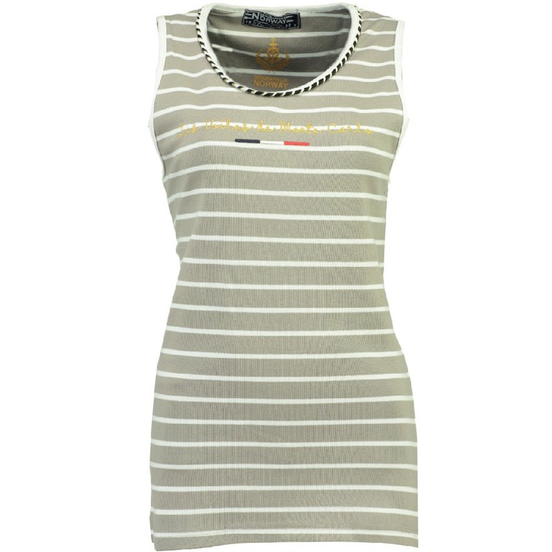 Майка женская Geographical Norway серая SQ622F-011