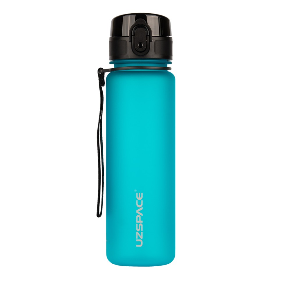 Бутылка для воды UZSPACE Frosted голубая 3026-400 изображение 1
