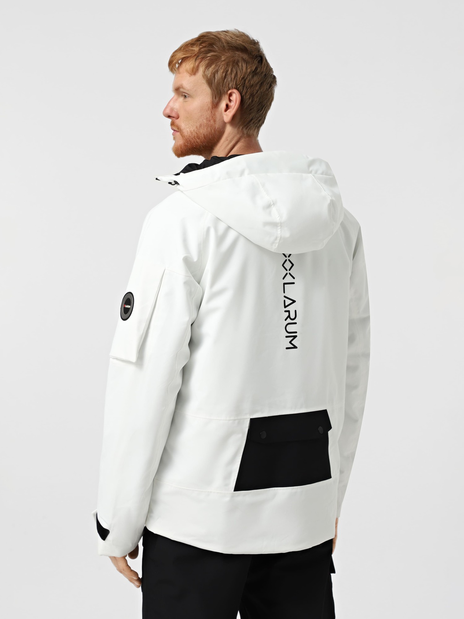 Куртка чоловіча Larum Swift біла 302502-100 изображение 3