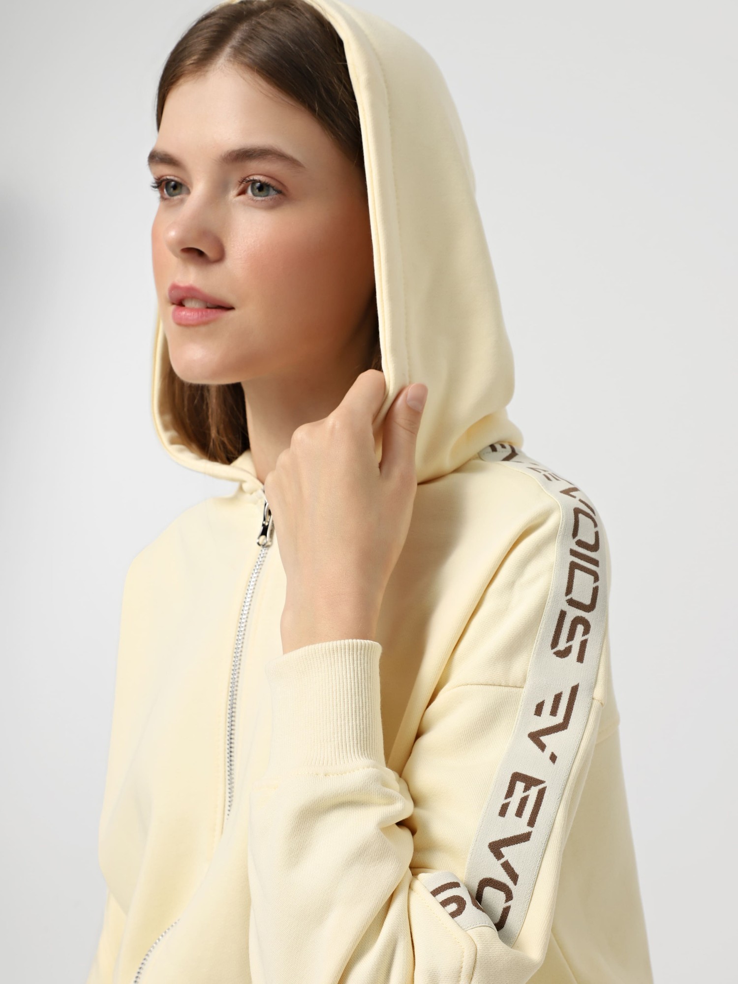 Толстовка женская Evoids Quintonilа бежевая 552444-125 изображение 5